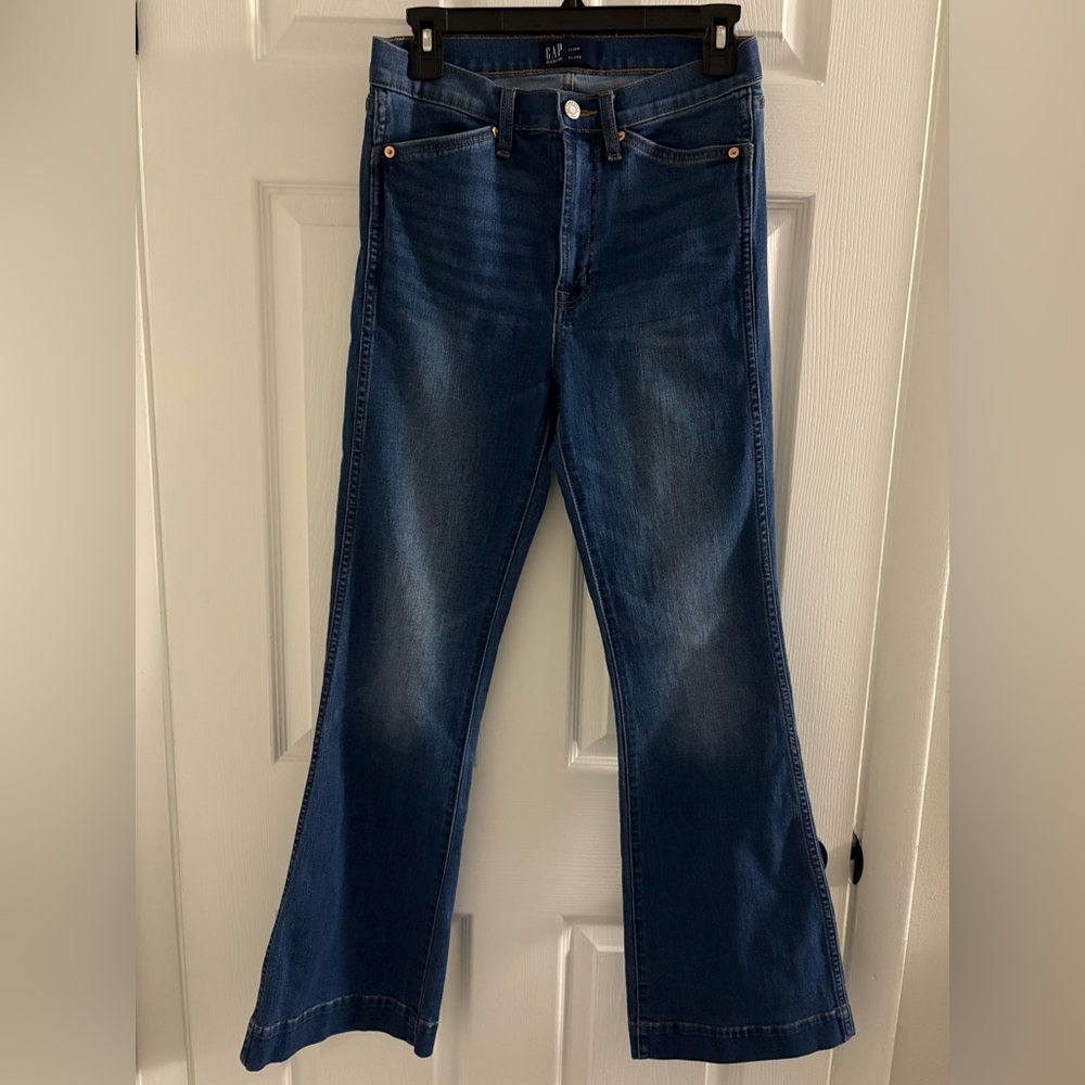 GAP Women's Blue Flare Jeans